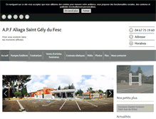 Tablet Screenshot of apfaliaga.com